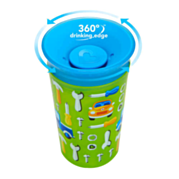 מנצ'קין כוס הפלא 360° כחול ירוק Munchkin 12m+ | מנצ'קין 