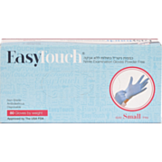 איזי טאץ' כפפות ניטריל כחולות ללא אבקה מידה Nitrile Gloves S | איזי טאץ' Easy Touch 