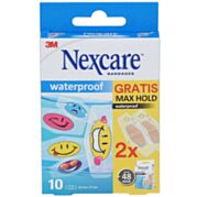 Nexcare נקסקר מארז פלסטרים פרצופים + 2 פלסטרים מקס הולד | Nexcare נקסקר 