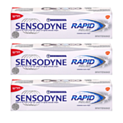 Sensodyne סנסודיין סנסודיין הקלה מיידית מלבינה - מארז שלישייה | סנסודיין