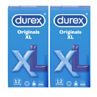 דורקס originals XL קונדומים רחבים יותר - מארז זוגי | Durex דורקס 